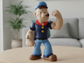 3D Printed Popeye Miniature