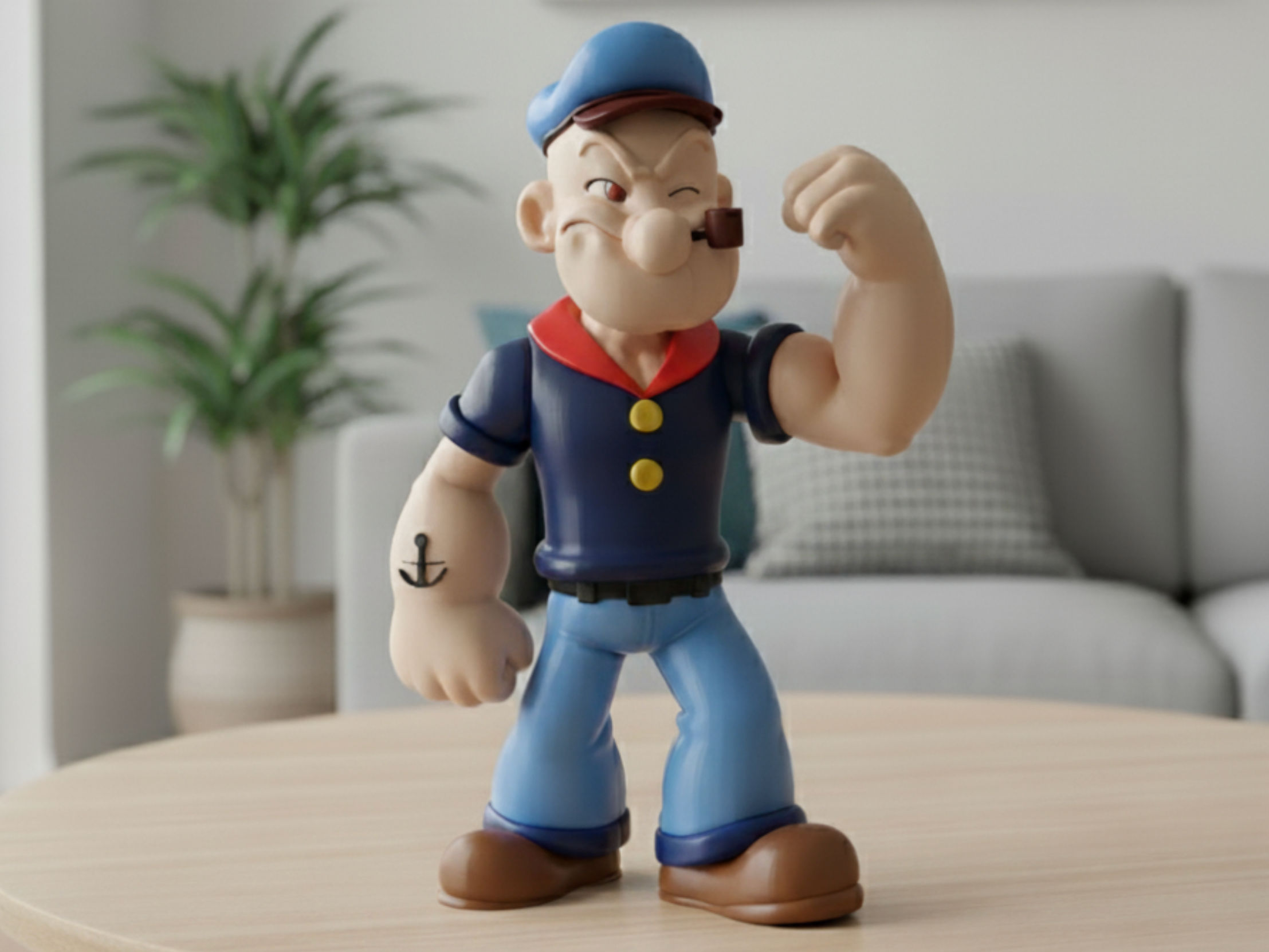 3D Printed Popeye Miniature