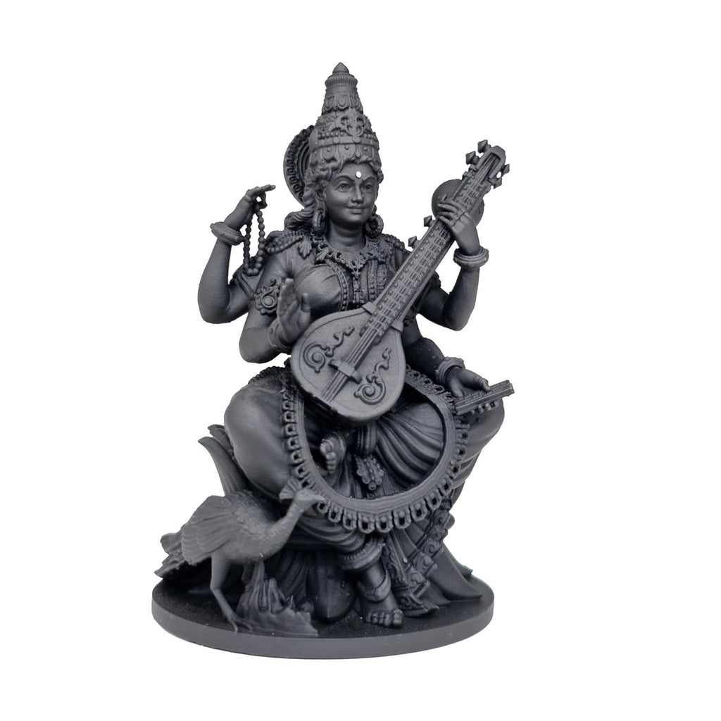 Maa Saraswatidevi Idol for Home, Car Dashboard, Office, and Gifts