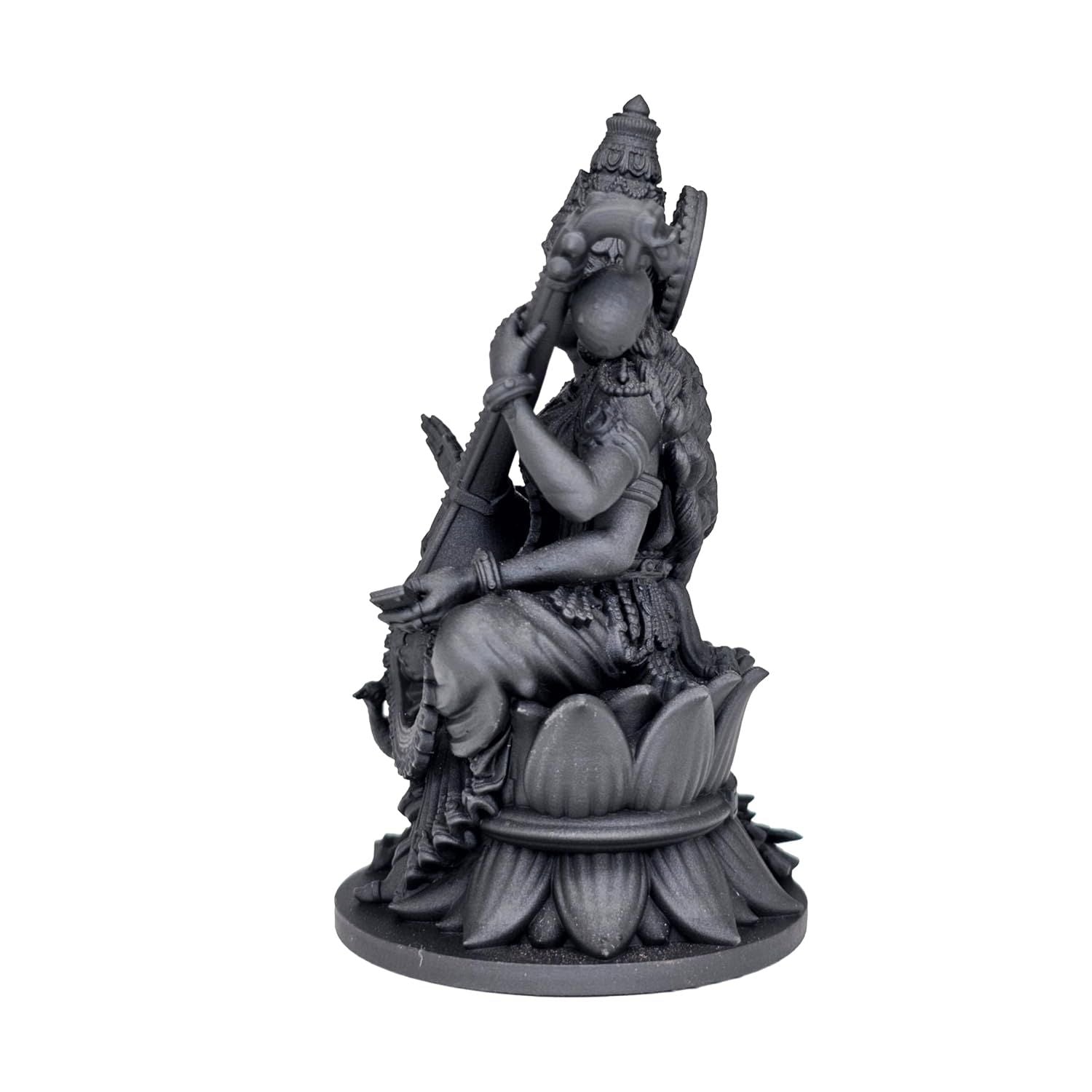 Maa Saraswatidevi Idol for Home, Car Dashboard, Office, and Gifts