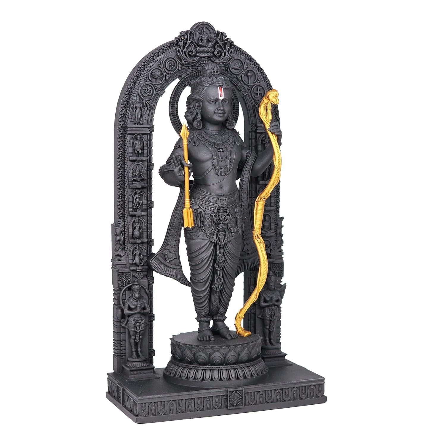 3D Ram Lalla Ayodhya Idol Statue Showpiece Murti for Home Decor
